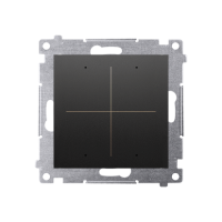Nadajnik bateryjny Wi-Fi, 28 akcji do obsługi innych sterowników (moduł), czarny mat, Simon 54 GO | DENB1W.01/49 Kontakt Simon