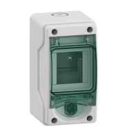 Rozdzielnica modułowa natynkowa 1x3 IP65 mMRV-1-3-NT-T drzwi transparentne, Mini Mureva  | 13975 Schneider Electric