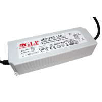 Zasilacz impulsowy LED 150W 12V/12,5A IP67 GLP | GPV-150-12N Power Solution