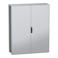 Obudowa modułowa stojąca, PanelSeT SFN, stal dekarbonizowana, 2000x1600x500mm, drzwi podwójne, IP55 | NSYSFN2016502D Schneider Electric