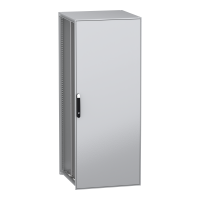 Obudowa modułowa stojąca, PanelSeT SFN, stal dekarbonizowana, płyta montażowa, 2000x800x800mm, IP55 | NSYSFN20880P Schneider Electric