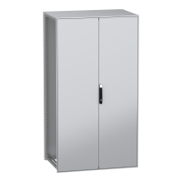 Obudowa modułowa stojąca, PanelSeT SFN, stal dekarbonizowana, 2200x1200x800mm, drzwi podwójne, IP55 | NSYSFN2212802D Schneider Electric