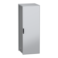 Obudowa modułowa stojąca, PanelSeT SFN, stal dekarbonizowana, płyta montażowa, 2200x800x800mm, IP55 | NSYSFN22880P Schneider Electric