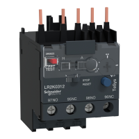 Przekaźnik termiczny do styczników miniaturowych 3,7-5,5A klasa 10A, TeSys K, D | LR2K0312 Schneider Electric