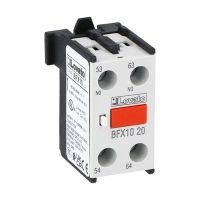 Zestaw styków pomocniczych do styczników BF, montaż z przodu, zaciski śrubowe, 2NO | BFX1020 Lovato Electric