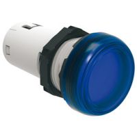 Lampka LED, jednoczęściowa, kolor niebieski, 230VAC | LPMLM6 Lovato Electric