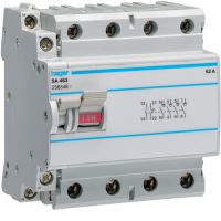 Modułowy rozłącznik izolacyjny z możliwością wyzwalania 4P 63A 400VAC, styk pom. | SA463 Hager