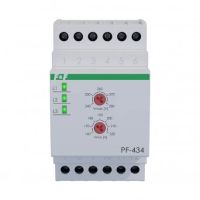 Automatyczny przełącznik faz do współpracy ze stycznikiem z fazą priorytetową z regulacją | PF-434-TRMS F&F