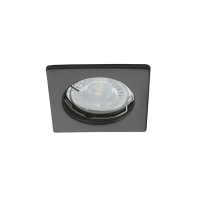 Oczko sufitowe ALOR DSL-B kwadratowy stal kolor czarny mat 1XGx5,3/GU10 | 26727 Kanlux