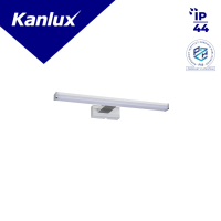 Oprawa nad lustro/obraz ASTEN LED IP44 8W-NW 40cm biała 4000K 980lm kolor chrom PZH | 26680 Kanlux