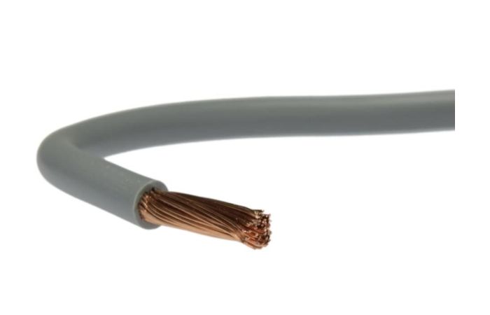Przewód instalacyjny H05V-K (LGY) 0,5 300/500V szary /100m/ KRĄŻEK | 5907702813424 EK Elektrokabel