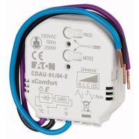 Odbiornik ściemniający z pomiarem energii 250W/230VAC, CDAU-01/04-E xComfort | 182445 Eaton