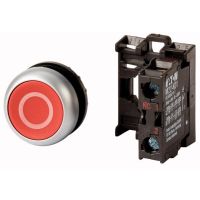 Przycisk płaski, M22-D-R-X0/K01, czerwony RMQ-Titan M22 | 216510 Eaton