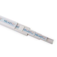 Kanał, listwa elektroinstalacyjna PVC KK 130x60 samogasnący, biały (2m/4szt) | 10262 TT Plast