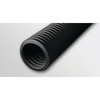 Rura giętka karbowana dwuwarstwowa w kręgach odporna na promien. UV RODK-UV 50/40 450N czarna (50m) | 10623 TT Plast