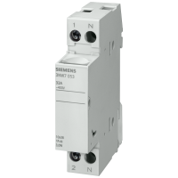 Podstawa bezpiecznikowa do wkładek cylindrycznych, 10x38mm, 32A, 1-biegunowa, na szynę DIN | 3NW7013 Siemens
