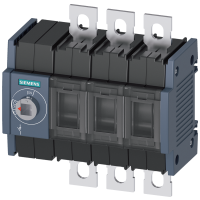 Rozłącznik izolacyjny 3KD, WLK. 2, 3-bieg., 160A, bez rączki | 3KD3430-0NE10-0 Siemens
