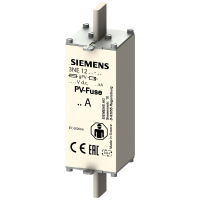 Wkładka topikowa PV, z zestykami nożowymi, NH1XL, In: 125 A, gPV, Un DC: 1500 V, wskaźnik czołowy | 3NE1222-5E Siemens