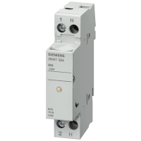 Podstawa bezpiecznikowa do wkł. cylindrycznych, z sygnalizacją LED, wlk. 10X38MM, 32A, 1-bieg.+N, NA | 3NW7054 Siemens