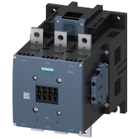 Stycznik AC-3, 250kW, 400V, styki 2NO+2NC, 220-240V, 3-biegunowy, wlk. S12, przyłącze szynowe | 3RT1076-6AP36 Siemens