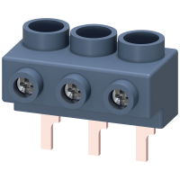 Zacisk zasilania 3-fazowego dla szyny zbiorczej 3-fazowej dla wlk. S0 i S00, podłączenie od góry | 3RV1915-5A Siemens