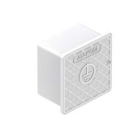 Skrzynka probiercza ścienna 150x150x100 biała /TW/ | G645508 An-kom