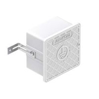 Skrzynka probiercza ścienna 150x150x100 biała+ R /TW/ | G645512 An-kom