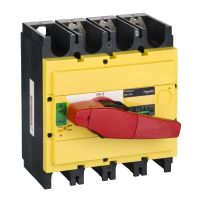 Rozłącznik izolacyjny 3P 320A INS320 żółto-czerwony | 31128 Schneider Electric