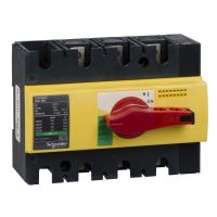 Rozłącznik izolacyjny 3P 160A INS160 żółto-czerwony | 28928 Schneider Electric