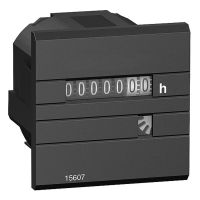 Licznik godzin, mechaniczny 7 cyfrowy, CH 48x48 230VAC | 15608 Schneider Electric