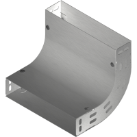 Łuk 90st. LUJ400H60, gr.blachy 1,0mm | 167040 Baks