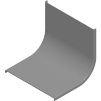 Pokrywa łuku wewnętrznego 90st. PLZWC600, gr.blachy 2,0mm | 302260 Baks