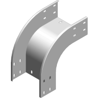 Łuk zewnętrzny 90st. LZZC200H100, gr.blachy 2,0mm (STD) | 311520 Baks