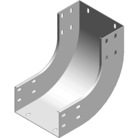 Łuk wewnętrzny 90st. LZWC100H100, gr.blachy 2,0mm (STD) | 311910 Baks