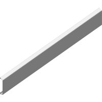 Pokrywa kanału PKS (RAL1/9010) gr.blachy 1,0mm (2m) | 900100 Baks