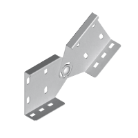 Łącznik przegubowy drabin LGCH80 N gr. blachy 2,0mm | 481301 Baks