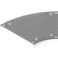 Pokrywa kolanka 45st. PZKKMPP400 gr. blachy 1,5mm | 103014 Baks