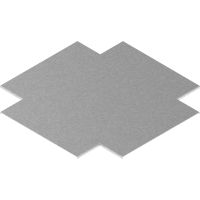 Pokrywa czwórnika kanału PCZKN340, gr.blachy 1,0mm | 500634 Baks