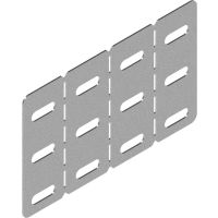 Łącznik kątowy korytka LKDH100/1, gr. blachy 1,2mm | 112800 Baks