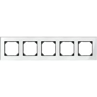 Ramka Merten M-Elegance szkło pięciokrotna brylantowy | MTN404519 Schneider Electric