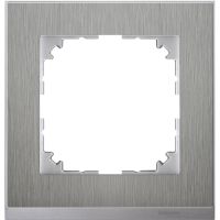 Ramka pojedyncza, drewno stal, Merten | MTN4010-3646 Schneider Electric