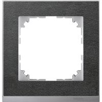 Ramka pojedyncza, łupek, Merten | MTN4010-3669 Schneider Electric