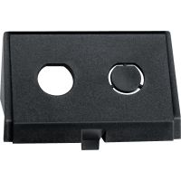 Akcesoria wypustu kablowego Merten adapter + dwa złącza audio typu BNC/TNC | MTN464395 Schneider Electric