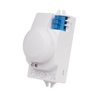 Czujnik ruchu mikrofalowy z funkcją czujnika obecności DRM-01 do zabudowy IP20 180-253V | DRM-01 F&F