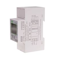 Licznik jednofazowy zużycia energii czynnej i biernej, Modbus RTU, 100(5)A, MID | LE-01MQ F&F