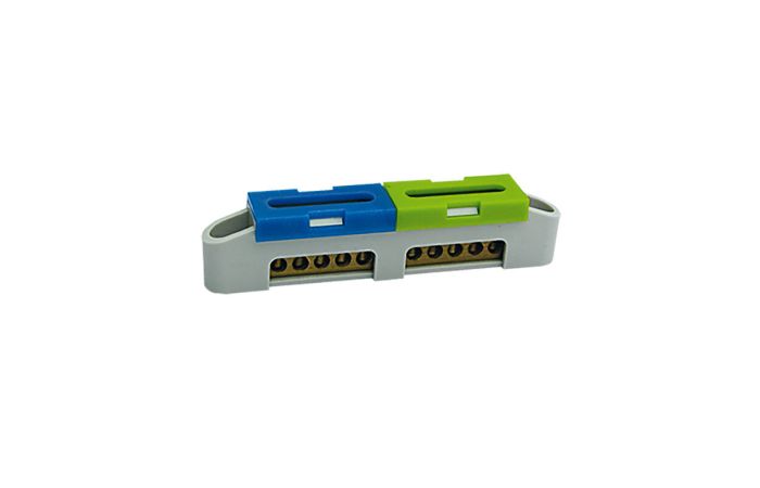 Listwa zaciskowa LZ-4 113x18x26mm szara/niebieska/zielona (1szt) | 47.114 Elektro-Plast Opatówek