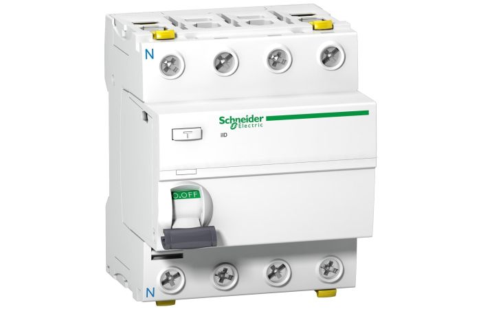 Wyłącznik różnicowoprądowy 4P 40A 30mA typ AC, iID-40-4-30-AC, Acti 9 | A9Z11440 Schneider Electric