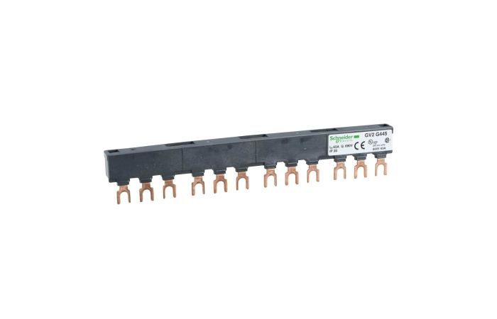 Listwa łączeniowa na szynę 3P 63A 45mm, 4 odpływy, TeSys K, D | GV2G445 Schneider Electric