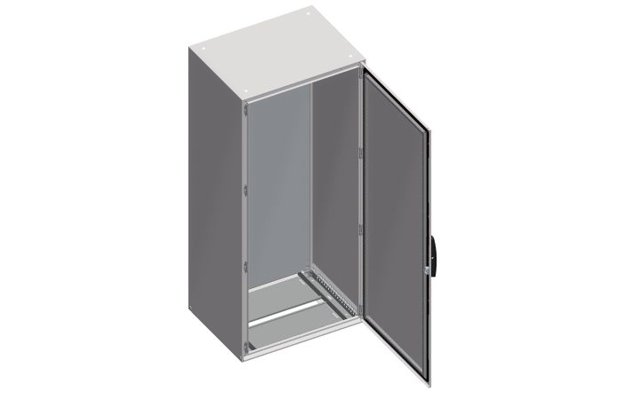 Obudowa stojąca Spacial SM compact drzwi pełne z płytą mont. 1800x800x400mm (WxSxG), Special SM/SF | NSYSM18840P Schneider Electric